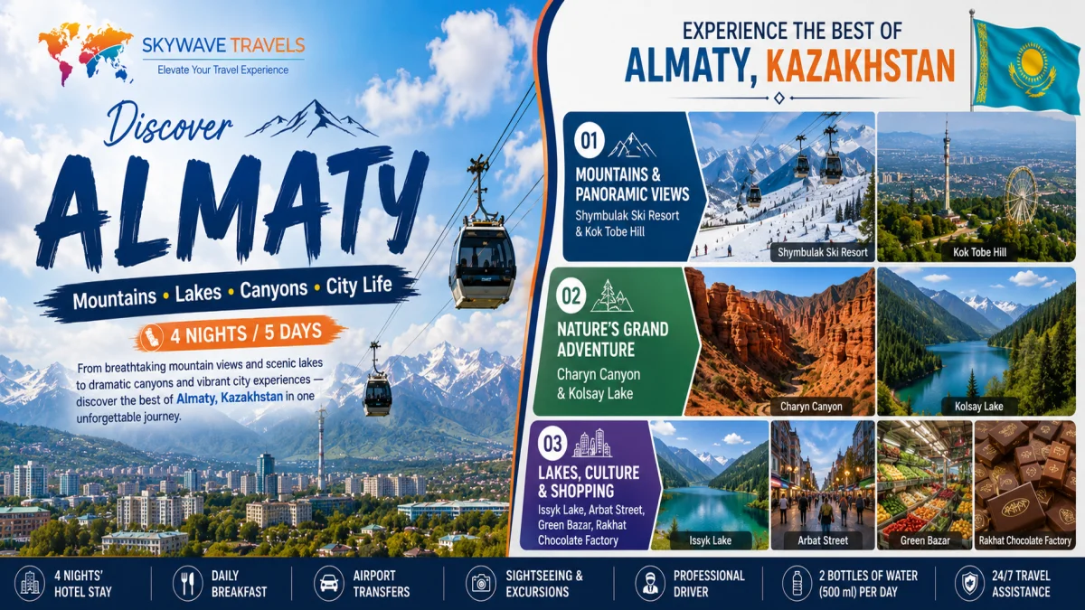Almaty Nature & City Escape